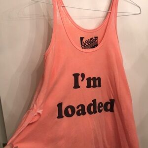 Local celebrity “I’m loaded” tank